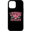 Desert Merch Liverpool England Shop Custodia per iPhone 12 Pro Max Liverpool England - Ali di fegato con stampa rossa e bianca
