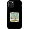Classic Christmas Vintage Xmas Nostalgic Custodia per iPhone 11 Pro Zebra Zesty Candy Cane Stripes Retro Vacanze Invernali
