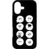The Moto Store Custodia per iPhone 17 1-8-4-3 6-5-7-2 V8 Ordine di cottura in bianco