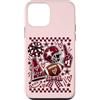 Football Game Day Maroon Team Pride Chee Custodia per iPhone 12 mini Maroon Football Day Team Pride High School Cheer Mom