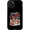 Vintage Christmas Farm Custodia per iPhone 11 Pro Carrots & Christmas Cheer Bunny Rabbit Holiday Apparel