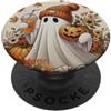 Halloween Ghost Fall Pumpkin Grip Holder Halloween Ghost Fall Pumpkin PopSockets PopGrip Adesivo