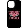 Desert Merch Liverpool England Shop Custodia per iPhone 13 Pro Max Liverpool England - Ali di fegato con stampa rossa e bianca