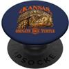 KS Region Symbols Goods and Apparels tai KS Regional The Ornate-Box-Turtle Testudine PopSockets PopGrip Adesivo