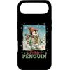 Classic Christmas Vintage Xmas Nostalgic Custodia per iPhone Air Pinguino Polar Winter Wonderland Cappello Sciarpa Guanti Retro
