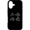 Tram Car Bus And Public Transport Appare Custodia per iPhone 17 Tram Veicolo Treno Tram Trolley Funivia Gondola