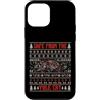Merry Yule Happy Winter Solstice Holiday Custodia per iPhone 12 mini Al sicuro dal gatto Yule Natale Islanda cultura islandese