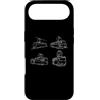 Tram Car Bus And Public Transport Appare Custodia per iPhone Air Tram Veicolo Treno Tram Trolley Funivia Gondola