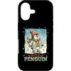 Classic Christmas Vintage Xmas Nostalgic Custodia per iPhone 17 Pinguino Polar Winter Wonderland Cappello Sciarpa Guanti Retro