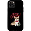 Vintage Christmas Dogs Custodia per iPhone 11 Pro Merry Corgmas Pembroke Welsh Corgi Christmas Dog Lover