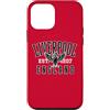 Desert Merch Liverpool England Shop Custodia per iPhone 12 mini Liverpool England - Ali di fegato con stampa in bianco e nero