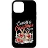 Vintage Christmas Farm Custodia per iPhone 12 mini Carrots & Christmas Cheer Bunny Rabbit Holiday Apparel