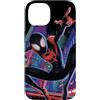 Marvel Spider-Man nella città di Spider-Verse Miles Morales Custodia per iPhone 14