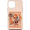 Football Game Day Orange Team Pride Chee Custodia per iPhone 12 mini Arancione Calcio Giorno Team Pride High School Cheer Mom