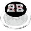 Baseball Phone Accessories & Gifts BASEBALL Player #25 Jersey Back No 25 Sports Pit Ball PopSockets PopGrip per MagSafe