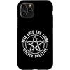 Merry Yule Happy Winter Solstice Holiday Custodia per iPhone 11 Pro Yule Love The Winter Solstice Pentagramma Pagano Natale