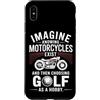 Moto Passione Viaggio Umorismo Sarcastic Custodia per iPhone XS Max Imagine Motorcycles Exist Chopper Club Biker Motociclista