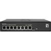 LevelOne Hilbert 10" 8-Port Gigabit Smart Lite Switch, 8 X Gigabit RJ45