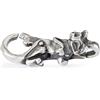 Trollbeads Argento Lock Chiusura Gattitudine