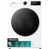 PRONTA CONSEGNA - SPEDIZIONE IMMEDIATA Hisense WF1I9042BWP2A Lavatrice Carica Frontale Libera Installazione 9 Kg Classe A 1400 giri/min Inverter Vapore