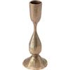 Creative Co-op Portacandela in metallo ottone, altezza 16,5 cm