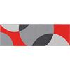 ABC TAPPETO CUCINA CLASSIC A - GREY RED 57X200