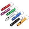 Generisch Fischietto da campeggio, 0,9 x 4,6 cm, fischietto di salvataggio | Fischietto di sicurezza multifunzione per galleggianti, allenatori, escursionisti, camper e amanti delle attività all'aperto