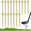 ノーブランド品 Tees da golf in , 100 pezzi, diverse dimensioni, tee in per ridurre la rotazione laterale e l'attrito, 5,4 cm, Vedi descrizione