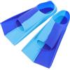 CIYODO Pinne da Nuoto Corte in Silicone Blu Tallone Aperto | Asciugatura Rapida e Fondo Antiscivolo, per Mare e Lezioni di Nuoto, per Allenatori