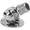 Yosoo Health Gear Supporto Antenna Marina 25mm Filettato Regolabile 180° | Acciaio Inox 316, Staffa per Antenna VHF Nautica, Finitura Lucidata, Base Marina per Uso Pesante