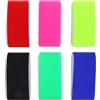 TOYANDONA 6 Pezzi Cinghia Porta Sci Doppia in Nylon EVA per Sciatori | Colori ad Alta Visibilità, Comoda da Trasportare, per Sci All'aperto e Viaggio sulla Neve