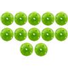 BESTYASH 12 Pezzi Palline da Allenamento Golf Cave in PE | Colori Vivaci, Fori Lavorati Precisione, Visibilità Facile, Uso e Personale, per Reti Golf