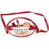 Generico Borsa Calcio Trasparente Custodia Portatile A Forma Di Pallone Da Calcio | Borsa Trasparente Per Concerti Per Eventi Feste Party Giorno Viaggio Scuola Lavoro Sport Outdoor Donne Uomini