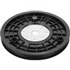 Zerodeko Ruota a Cinghia per Cyclette Indoor in ABS Nero | Per workout e fitness, trasmissione fluida e silenziosa, design ergonomico, accessorio versatile per spinning