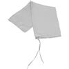 KOMBIUDA Fodera Protettiva per Bombola Ossigeno 10l Argento in Cotone | Emergenza e Casa, Imbottitura Extra Contro Urti, Accesso a Valvola e Manometro, 85x28, 5cm