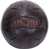 ZBIianxer Gioca pallone da calcio misura 5 | Look da campo marrone retrò, strato esterno in PU, pratica gruppo per interni esterni, pannelli vintage,