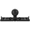 POPETPOP Supporto Piattaforma per Kayak Base a Sfera Nera Regolabile | Silicone e Nailon, Posizionamento Adattabile, per Montaggio Elettronica Marina su Kayak e Imbarcazioni
