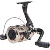 CHICAMPERA Bobina da Pesca Serie Gf Bobina Abs, Nero, Manovella | Diametro Bobina 4,4 Cm, Manovella Pieghevole Intercambiabile, Compatibile Canna Dritta, per Fiumi e Moli