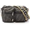 FENDI Custodia fotocamera FENDI Zucca borsa a tracolla 7VA695B12NF1PR4 pelle tela