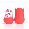RoseFlower Rullo di ghiaccio per viso e occhi, Ice Facial Roller strumento per massaggio, efficace rimozione del gonfiore, riduzione dei pori, schiarimento, rassodamento della pelle