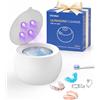 Voraiya® Ultrasonic UV Cleaner for Dentures, Aligner, Retainer, Whitening Trays, Night Dental Mouth Guard, Toothbrush Head, Ultrasonic Cleaner Machine for all dental Appliances, Jewelry, Diamonds