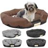 KING DOG Letto per Cani Grande Taglia L 100x75 cm | Cuscino per Cani Impermeabile | Divano per Cani Adatto al Lavaggio | Cuccia Cane Interno | Brandina per Cani Marrone