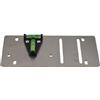 Vilgftyiet Modello di presa in acciaio inossidabile 86 Tipo 3 Panel Locator (tipo 118) | Acciaio inossidabile 304, resistente alla ruggine, dimensioni 270 x 90 mm, adatto a scatole a 3 moduli, lunga durata