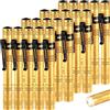 Hortsun 20 pz mini torcia torcia a penna, torcia per infermieri con clip, piccole torce portatili a LED per esterni senza batteria AAA (giallo, 12,5 cm)