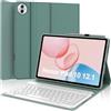IVEOPPE Tastiera per HONOR Pad 10 12.1 Pollici 2025 | Cover Keyboard Magnetico Staccabile, Italiano QWERTY, Custodia Tastiera Senza fili Bluetooth, Verde scuro