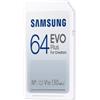 Samsung Memorie EVO Plus Scheda SD da 64 GB, UHS-I U1, fino a 130 MB/s (MB-SC64K/EU)