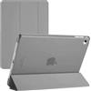 SPOTEX Custodia intelligente per iPad Air 1a e 2a generazione da 9,7 (2013/2014), grigio