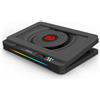 Redragon GCP512 - Base di raffreddamento per laptop con ventola da 5,9, raffreddamento rapido per laptop da 15-17, controllo della velocità variabile, 4 altezze regolabili, tappetino di