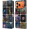 Head Case Designs Custodia a portafoglio in pelle con licenza ufficiale Cosmo18 The Amazing Universe Space compatibile con Apple iPhone 17 Pro Max