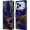 Head Case Designs Custodia a portafoglio in pelle con licenza ufficiale Cosmo18 Star Connections Space compatibile con Apple iPhone 17 Pro